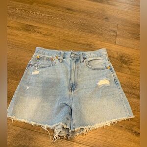 Madewel Denim Cutoff Shorts